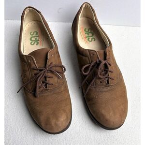 SAS Tripad Women's Brown Nubuck Suede Whisper Casual Comfort Shoes Size US 9S